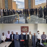مراسم بزرگداشت روز شهدا در مدیریت بازرسی دانشگاه
